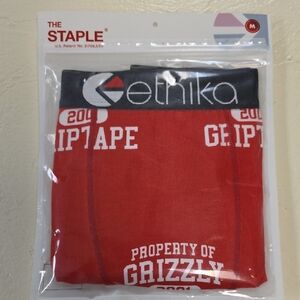 Ethika Bold Red Boxer Briefs